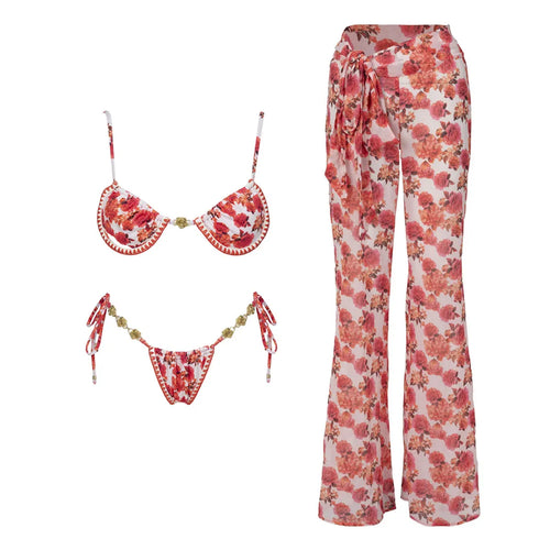 Active Beach One-Piece Skirt Set